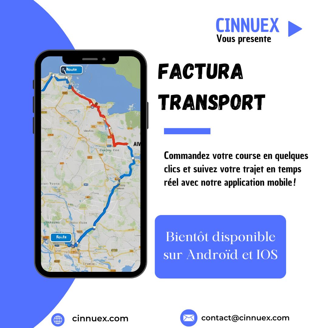 Aperçu du projet Factura Transport par CINNUEX
